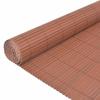 VidaXL Clôture de jardin Double face PVC 90 x 300 cm Marron