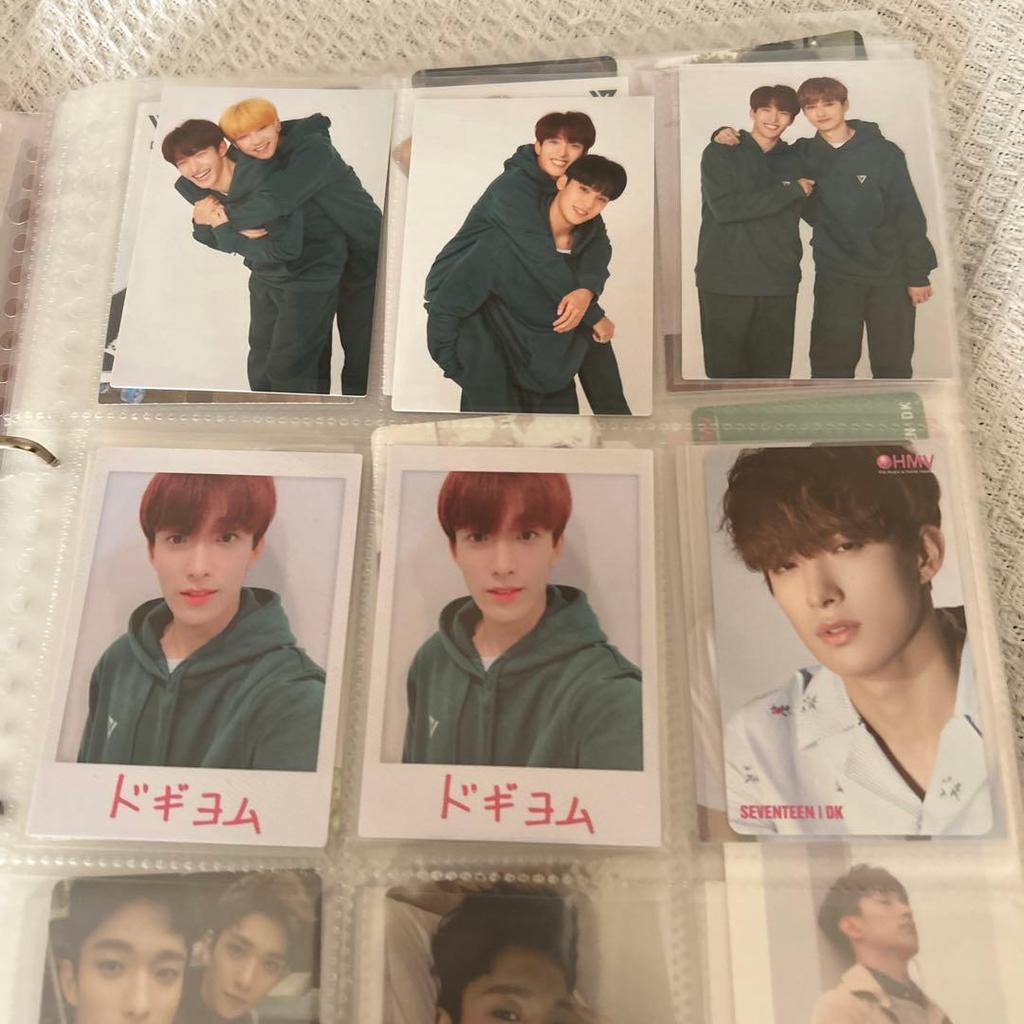 [USED] Seventeen Dokyeom Trading Cards 15 Pieces