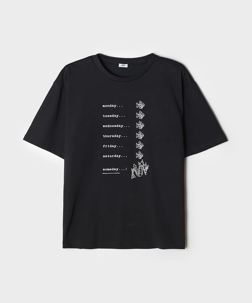 Seupao [Pokemon] Short Sleeve T-Shirt (Black)_Sprlg25U11