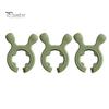 Cooking Utensil Clip 3Pcs Silicone Pot Handle Heat Resistant Spatula Holder Non-Slip Multifunctional Anti-Boiling Spill Steam Vent Kitchen Organizer