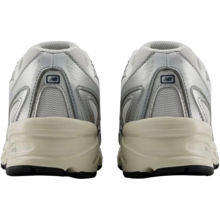 New Balance NB 740 Cushioning Breathable Mid top Kids Lifestyle Shoes White Teenagers GR740WP