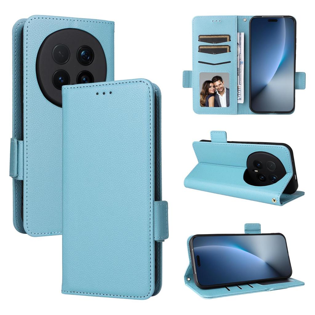 Flip Cover für Honor Magic8 Pro PU Leder Handyhülle Ganzkörperschutz [RFID-Blockierung] Brieftaschenhülle