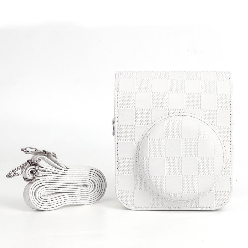 [Film Lab] Instax Mini 12 PU Leather Camera Case Soft Protective Case with Strap CAA45