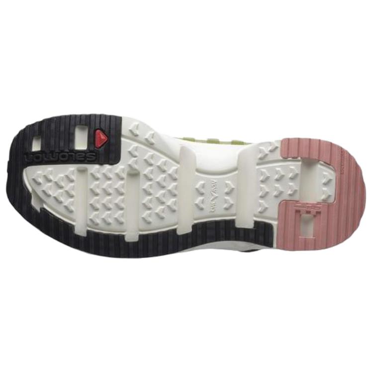 Salomon Rx Slide 3.0 Canvas Comfortable Soft Non-Slip Clogs Unisex Footwear White Green 477569