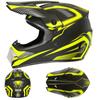 [Free Three-piece Set] Kart Off-road Helmet Electric Motorcycle Helmet Full Helmet for Mountain Downhill Competition