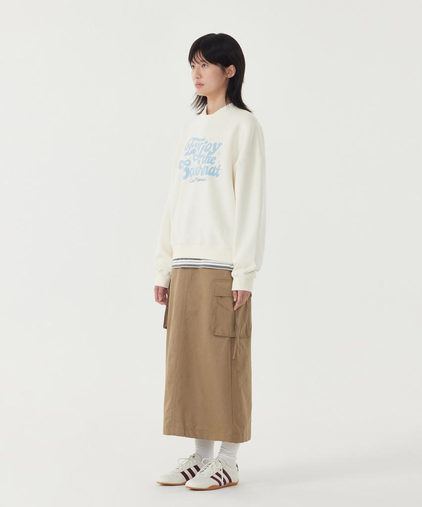 COVERNAT WOMAN Cargo Skirt Khaki