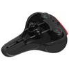 Big Butt Bicycle Saddle With Tail Light Hollow Breathable Comfortable Shock Absorbing MTB Cushion Bike Front Seat Thicken Widen