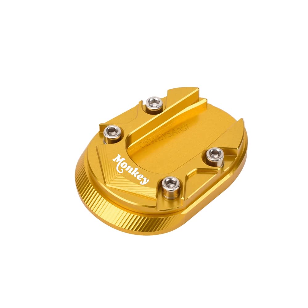 

Для Monkey 125 Monkey 125 2023 2022 2021-2018 Мотоцикл CNC Увеличение Боковой подножки Расширенный жёлтый