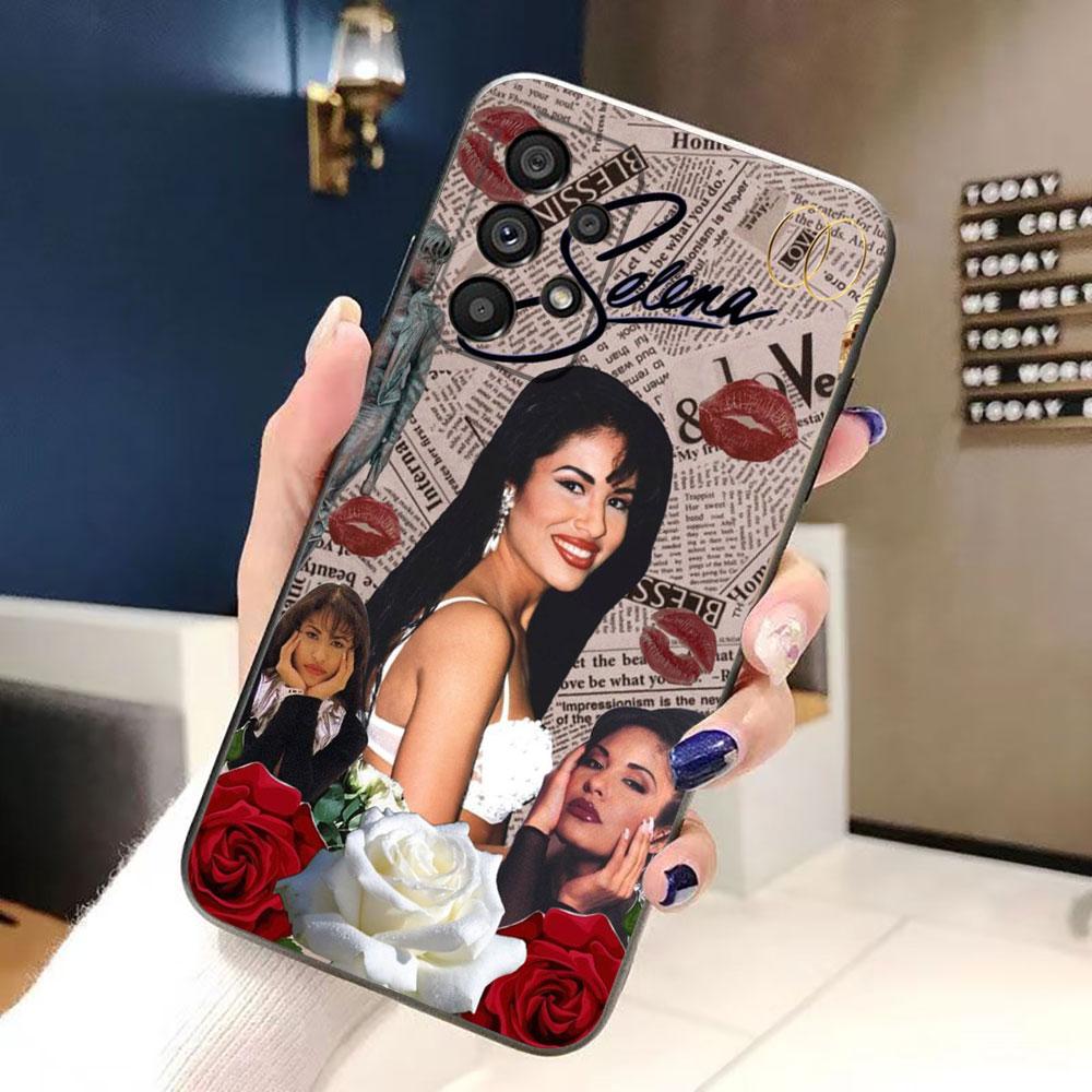 S-Selena Q-Quintanilla Phone Case For Samsung Galaxy A72 A71 A55 A54 A53 A52 A42 A34 A33 A32 A23 A22 A21S A20S Case Funda Shell