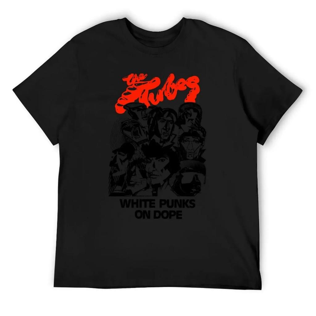 THE TUBES BAND T-Shirt custom shirt funny gifts blacks T-shirts oversize heavy weight t shirts for men