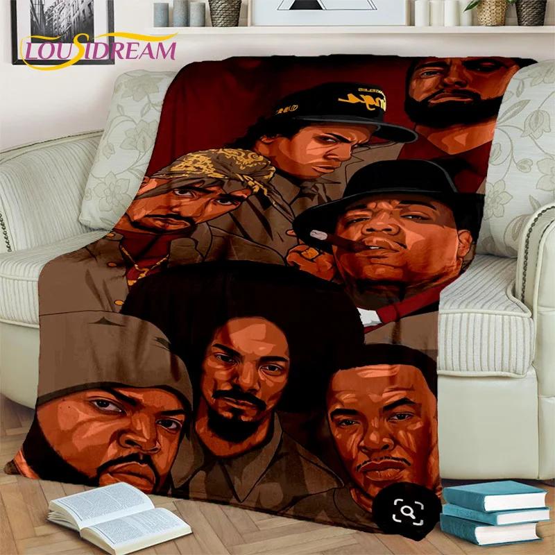 Hip Hop Rapper Art Legend Star 3D Blanket,Soft Throw Blanket for Home Bedroom Bed Sofa Picnic Travel Office Cover Blanket Kids