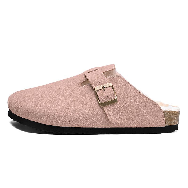 Factory Special Boken Head Cotton Slippers Men's and Women's Indoor Velvet Warm Drag Men's Foreign Trade Household Cotton Slippers