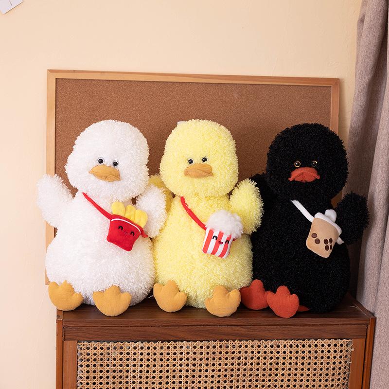 Cartoon Mile Duck Doll Plush Toy Baby Comforting Doll Children Accompany Girls Car Doll
