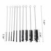 CCINEE Cup Brush, Nylon Tube Brush, Straw Brush Set, Cleaning Brush for Straws, Eyeglasses, Keyboards, Jewelry, and Test Tubes, Kitchen Spout Cleaning