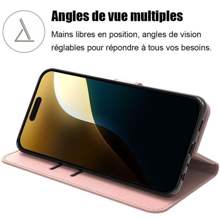 Coque - E.F.CONNECTION - iPhone 16 Pro Max - Synthécuir - Souple - Fentes pour cartes
