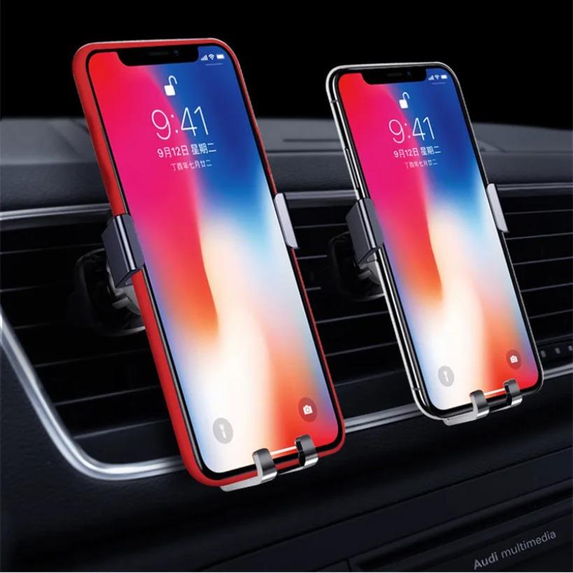 Car Mobile Phone Holder Universal Car Air Vent Mount Cell Phone Stand Bracket In Car GPS Support For iPhone Samsung Xiaomi