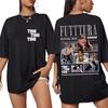 Singer TINI STOESSEL Future Tour Album Theme 2K Hip Hop Style T-shirt Pattern Round Neck Printed T-shirt Daily Street Dressing