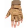 Fingerless Tactical Gloves, Half Finger Protective Gloves for Men Women Non-Slip Padded Gloves for Outdoor Training Cycling Hiking