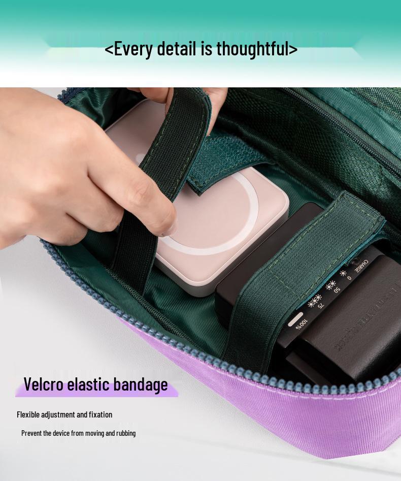 Multifunctional Travel Storage Bag for Electronics and Accessories