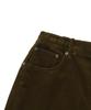 COVERNAT Semi-Wide Fit Corduroy Carpenter Pants Khaki