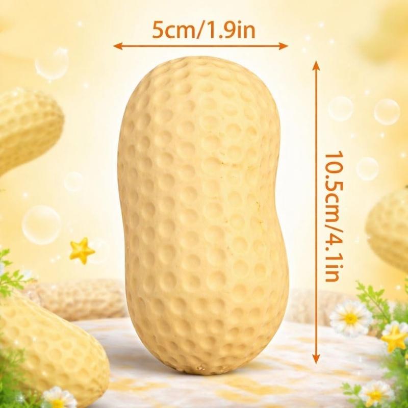 Squishies Cacahuète Boules Anti-Stress Jouets Fidget Soulagement de l'Anxiété Boule de Pâte à Malaxer Douce Jouet à Presser Décompression Pour Adultes Enfants