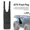 ATV Rear Passenger Foot Pegs Adjustable Foldable Wear-resistant Foot Rest Nonslip Foot Support Pads For Snowmobile Motorcycle