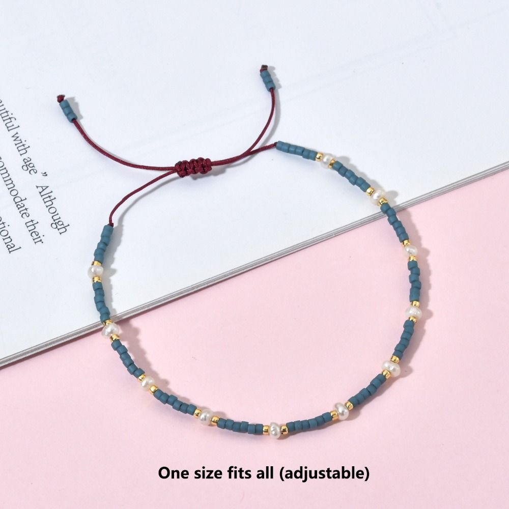 Thin Design Beaded Bracelet Bohemian Style Hand-woven Bracelet Friendship Bracelet Daily Casual