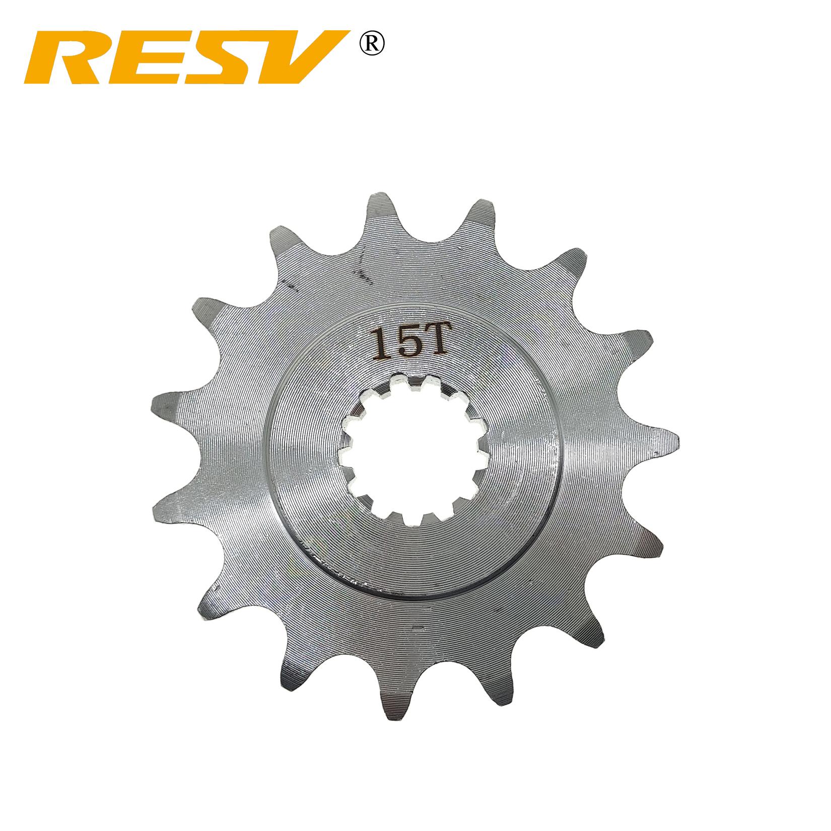 RESV 41T 15T for Suzuki DR250 GN250 GT250 GZ250 SP250 TU250 VL250 WJ250 GN GT TU 250 Marauder Disc Front Rear Sprocket NT:41-520 15T Front Sprocket