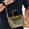Koujia High Quality Taxi21 Mini Tote Bag Retro Old Flower Portable Vegetable Basket Versatile Fashion Messenger Women's Bag
