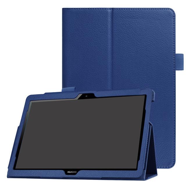 

Чехол для Huawei MediaPad T3 10 AGS-L09/W09/L03 Honor Play Pad 2 T3 9,6, чехол-подставка для планшета из искусственной кожи, чехол для Huawei T3 10 темно-синий