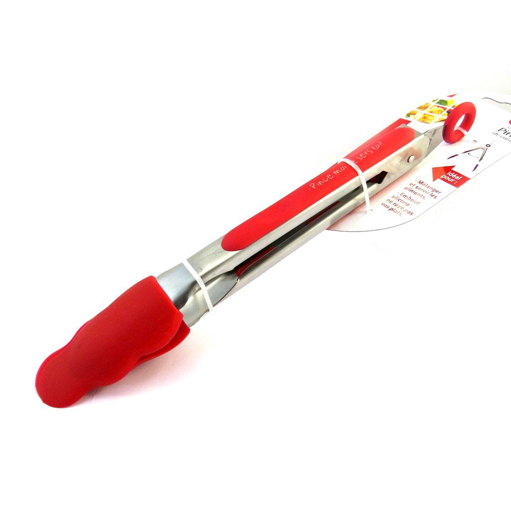 Les Trésors De Lily [M4483] - Red 'Coloring' Kitchen Tongs (Pinch Me and Help Yourself!)