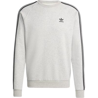 Felpa Originali a Maniche Lunghe con Fantasia a Righe da Uomo Grigio JY1379
