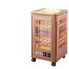 Compact Solar Electric BBQ Heater with Fan and Electric Oven Function