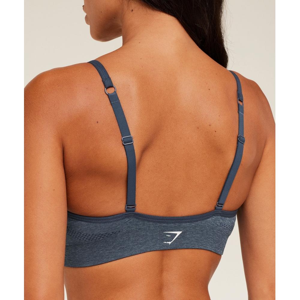 Gymshark Vital Sports Bra Gs Stealth Blue Marl B5c7s Ud7x