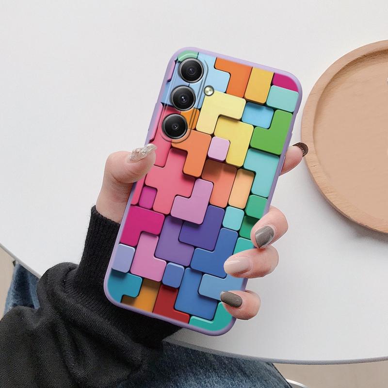 Marble Soft Silicone Case For Xiaomi Redmi Note 13 Pro 13C Poco M6 Samsung A35 A55 M35 S24 Huawei Honor 200 iPhone Camera Protective Shockproof Cover