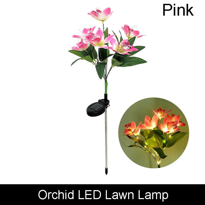 3/1Head LED Solar Simulation Sunflower Lights Garden Yard Lawn Night Lights Landscape Lamp Home Decoration Flower Light