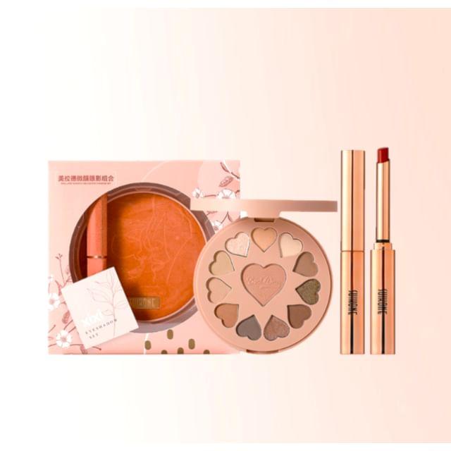xixi - Maillard Slightly Drunk Eye Shadow Set - 1# Milk Apricot