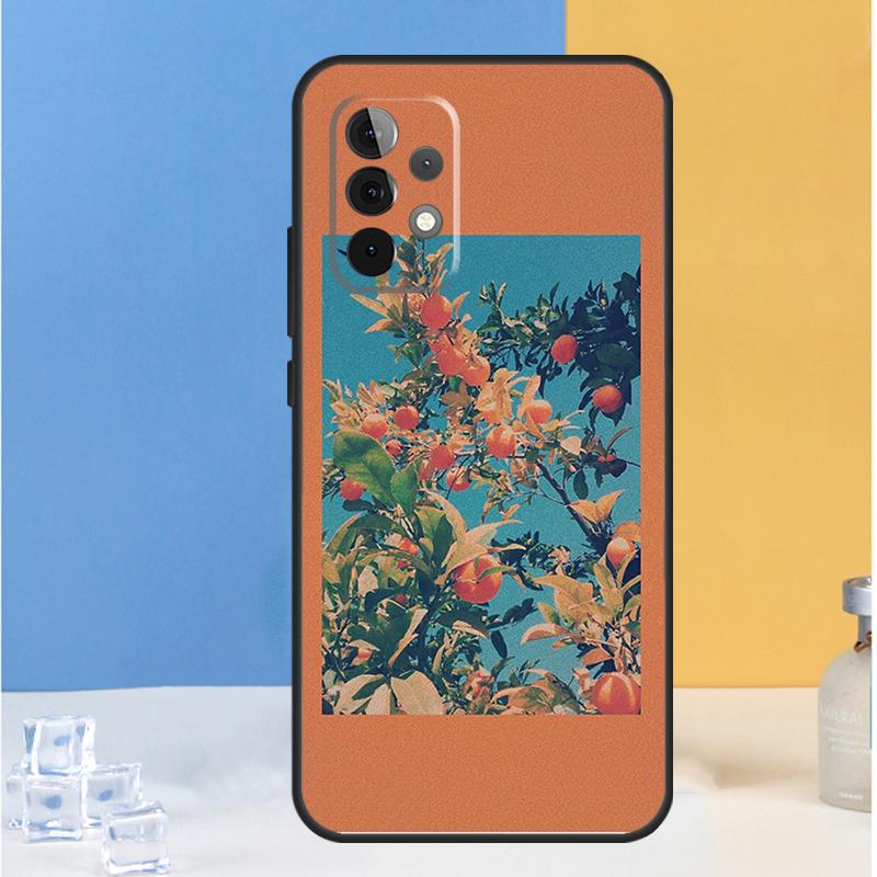 Pink Peaches Aesthetic For Samsung Galaxy A13 A33 A53 A36 A26 A05 A06 A16 A54 A34 A14 A32 A52 A55 A35 A15 A56 Case