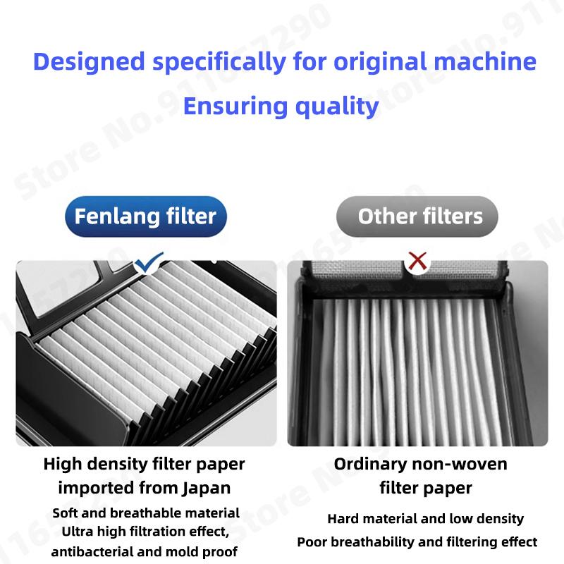 Washable Filter For Dreame H11S H11 Pro H12 MAX H12S Vacuum Cleaner Wet & Dry Spare Parts Roller Brush Replacement Accessories