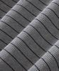 Beulaendideu Refined Stripe Henley Half Knit [Melange Gray]