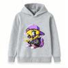 Kids Boys Girls Hoodie Casual Hip Hop Cool Tweety Bird Printed Long Sleeve Pullover Sweatshirt For Daily Wear