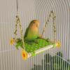 Removable Bird Hanging Hammock Breathable Bird Cage Stand  For Parrot Hamster Lovebird