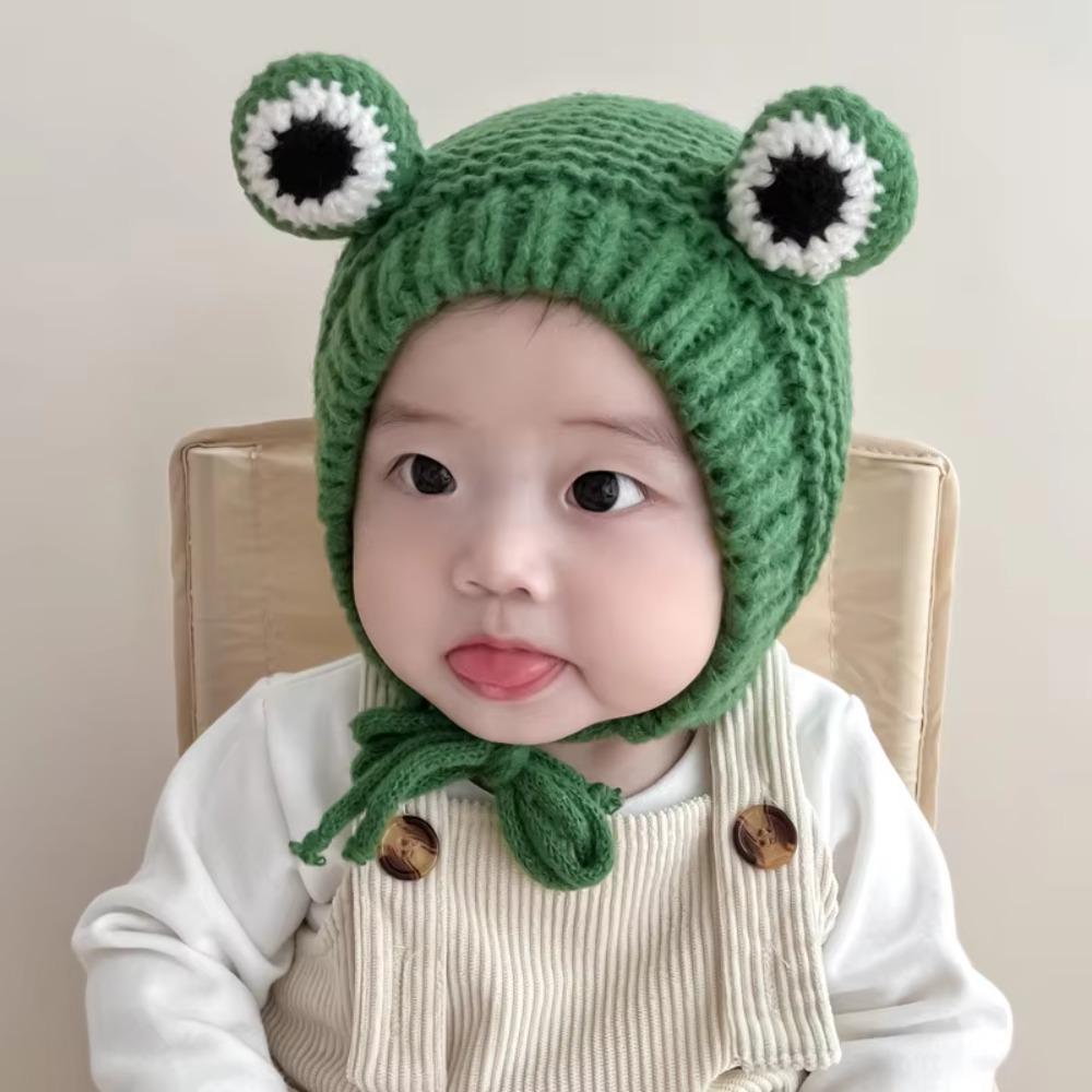 Frog Eyes Baby Frog Hat 1-3 Years Christmas Hat Fashion Beanie Cap  Boy/Girl