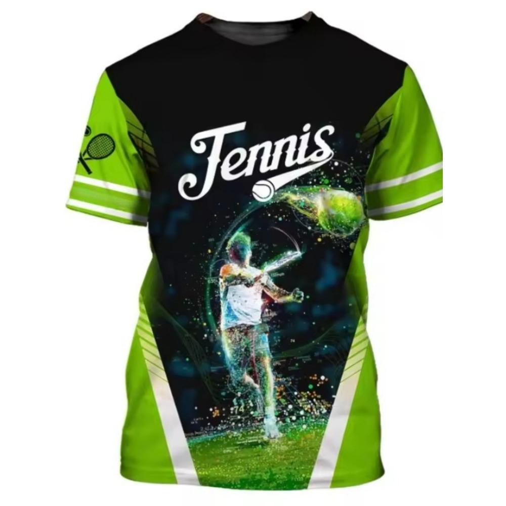 Fashion 3D Ball Pattern T Shirt for Men Hip Hop Trend Harajuku Streetwear Casual O-neck Short Sleeve Summer Loose Tops