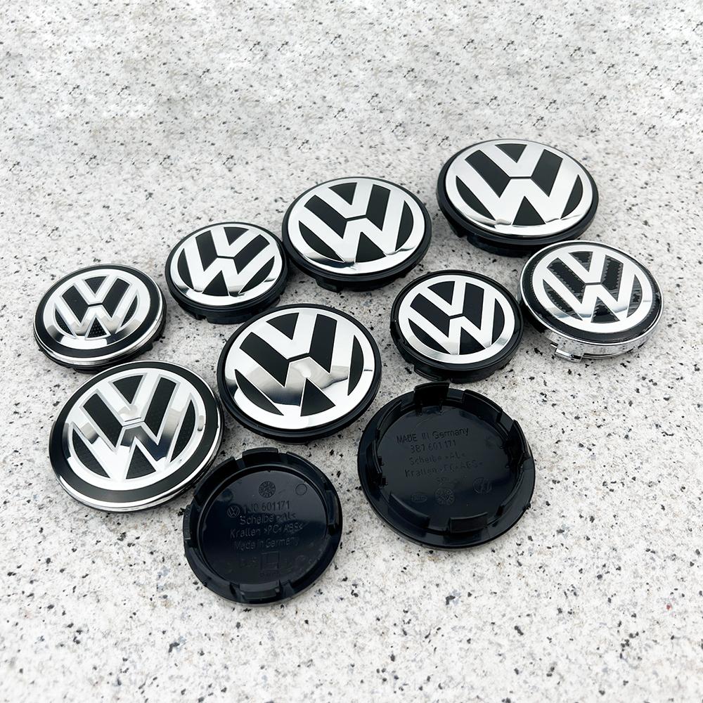VW 4pcs 56MM 60MM 65MM Car Wheel Center for Volkswagen VW GTI ABT Golf 5 6 Polo Passat Tiguan CC Bettle Touran Scirocco Sharan SR32