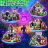 Magnetic Square Building Block 3D Puzzle Assembly Toy Boy Magma Forest Gift Children