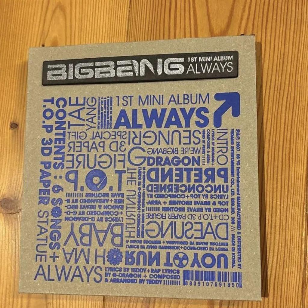 [USED] BIGBANG 1st Mini Album ALWAYS