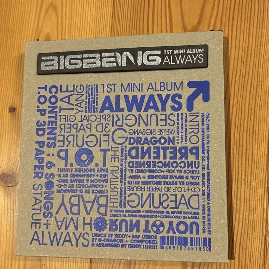 

[USED] BIGBANG 1st Mini Album ALWAYS
