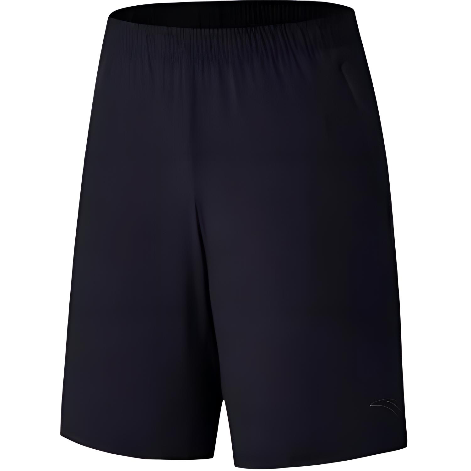 

Anta Running Series Casual Simple Solid Color Elastic Sports Shorts Men shorts Black 152525506-1 S