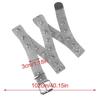 Verstellbarer Taillengürtel Modern Sexy für Street Dance Musikfestival Jeans Kleid Gürtel Körperschmuck Vielseitig Metallische Glieder Silber